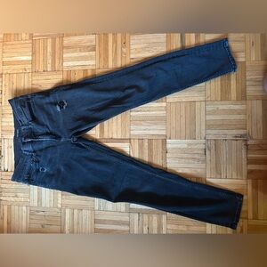 Old Navy Black Ripped Jeans